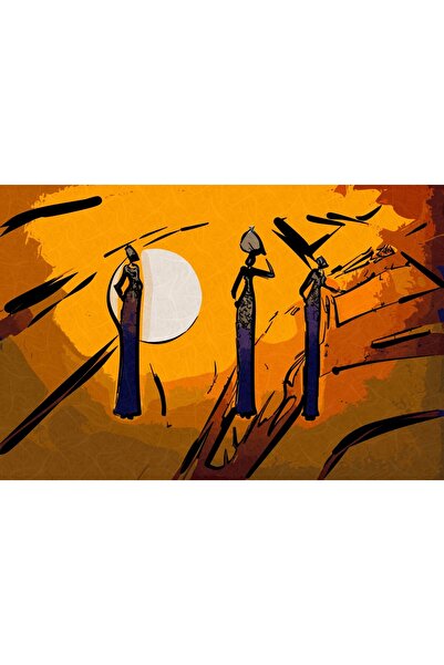 media Tablou canvas Africa retro vintage arta3, 105 x 70 cm