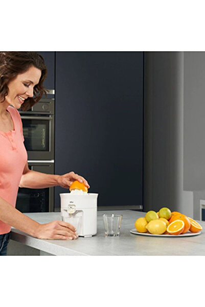 Braun 60W Durable High Quality Plastic 1 Speed Citrus Juicer 1.7 Liter
