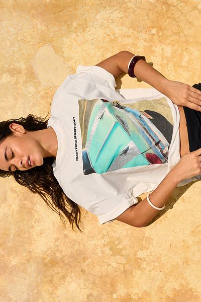 Bershka Short sleeve T-shirt with print