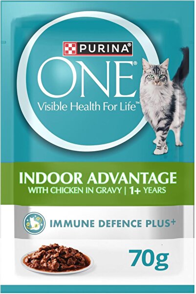 Purina One Wet Cat Food with Chicken, 85g