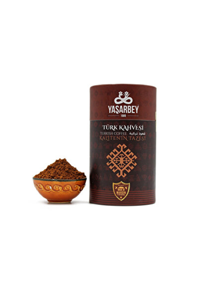 Yaşarbey MARDİN SPECİAL TÜRK KAHVESİ 400 GR [HAFİF İÇİMLİ-ORTA KAVRULMUŞ]-(HEDİYELİK KUTU)