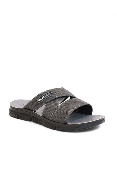 GEZER 2172-Luxter Panda Cross Rope Men's Slippers Compatible for Daily, Pool and Beach