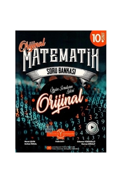 Orijinal Yayınları 10. Sınıf Orijinal Matematik Soru Bankası