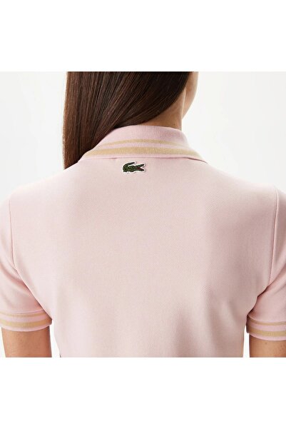 Lacoste Γυναικείο Ροζ Φόρεμα