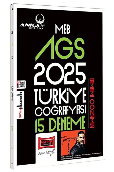Yargı Yayınları Yargı 2025 Meb-ags Türkiye Coğrafyası 15 Deneme Çözümlü Anka ...