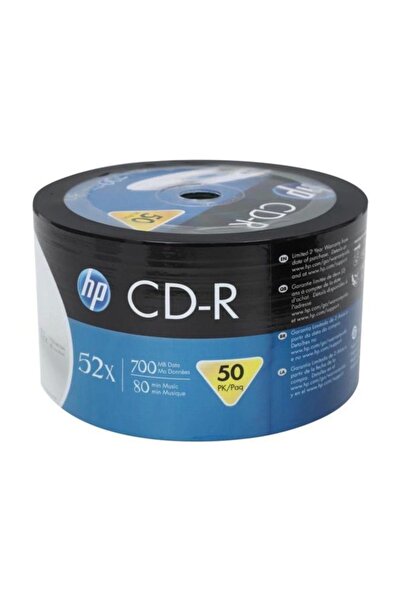 HP CD-R 700MB/80MIN PRINTABLE 50Lİ SHRİNK