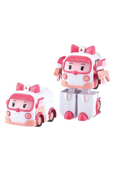 Robocar Poli Roı Toys Transforming Robot Figure - Amber 0651
