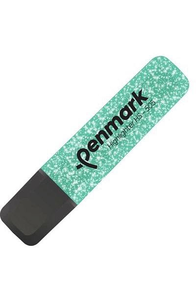 penmark Turquoise Green Highlighter Metallic Glitter Pen - Hs-505-15