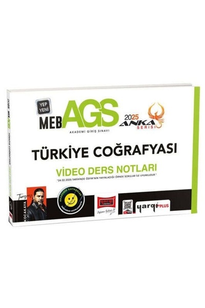 Yargı Yayınları Yargı 2025 Meb-ags Türkiye Coğrafyası Video Ders Notları Anka...
