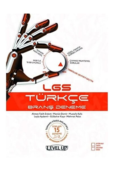 Tammat Yayınları Tammat Yayıncılık 8. Sınıf Lgs Türkçe Level Up 15`li Deneme