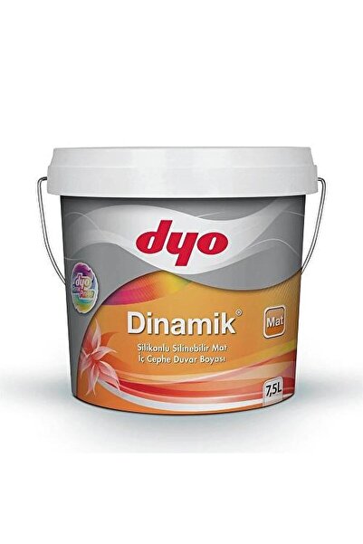 Dyo (4717) LİLYUM PEMBE 7,5LT DİNAMİK MAT SİLİKONLU SİLİNEBİLİR İÇ CEPHE DUVA...