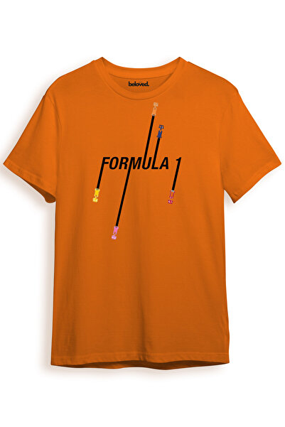 beloved.co Formula 1 Digital Printed 100% Cotton Regular Fit T-Shirt