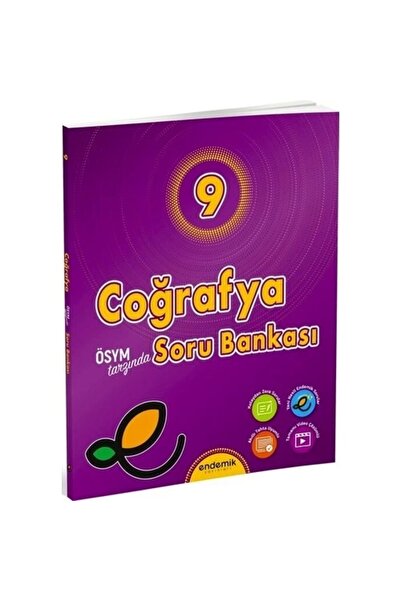 Endemik Yayınları ENDEMİK 9.SINIF COĞRAFYA SORU BANKASI