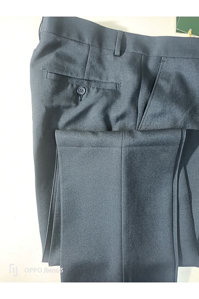 LAMPART Regular Polyviscose Fabric Trousers