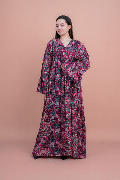 IKKXA Abstract Geometric Maxi