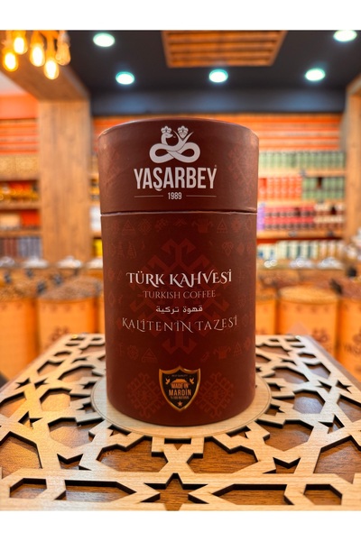 Yaşarbey MARDİN SPECİAL TÜRK KAHVESİ 400 GR [HAFİF İÇİMLİ-ORTA KAVRULMUŞ]-(HEDİYELİK KUTU)