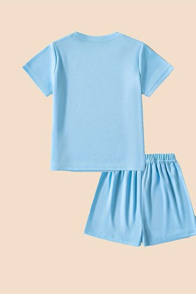 MYADA Special Design Printed Girl's Shorts Set 24041