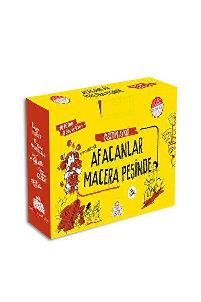 Nesil Yayınları AFACANLAR MACERA PEŞİNDE 10 KİTAP SET  YASEMİN AKYOL  NESİL B...