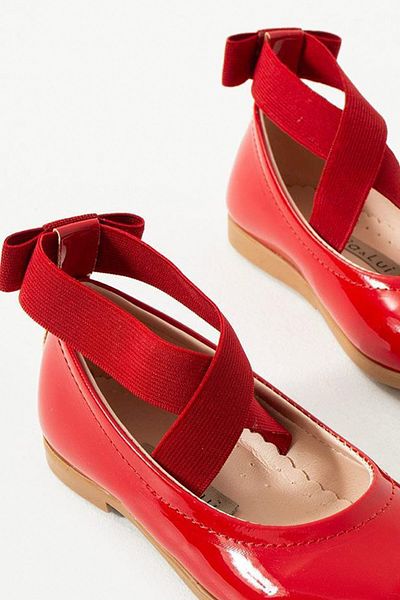 Mia Lui Jane Sparkling Bow Ballerina Ballet Stylish and Comfortable Special Occasion Girls' Shoes