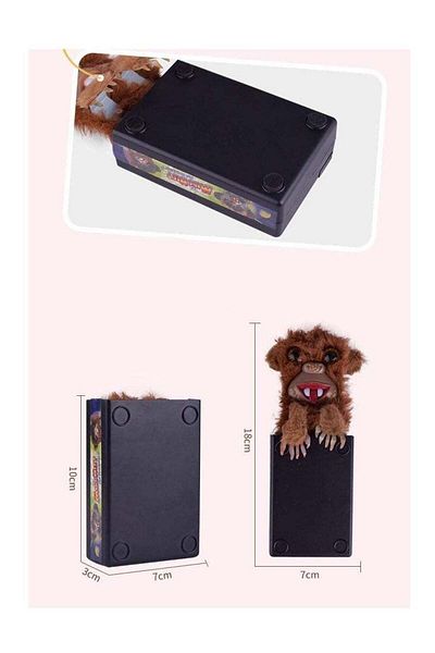 BabyCara Mischief Pet Pranksters Jitters Monkey