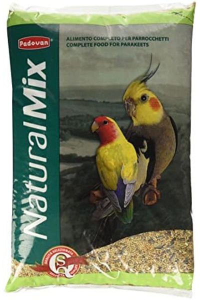 Padovan Natural Mix Parrocchetti Feed, Multi-Colour, 4.5 kg