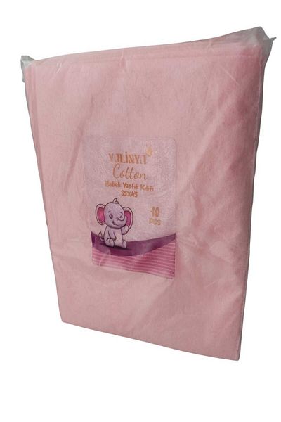 valinya Disposable Pink Color Baby Pillowcase Is the Same as the Photo with 35cm X 45Cm+12Cm Clap