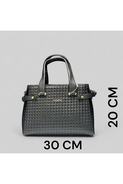 Armine Hand and Arm Bag Shoulder Bag with Card Holder and Bracelet Gift Vs.Blkt.0391
