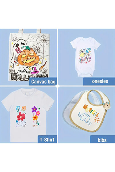 Art Tone Fabric Marker Kumaş Kalemi 24 Adet Set T-Shirt Ayakkabı Pantolon Ceket Çorap Short Boyama Kalemi