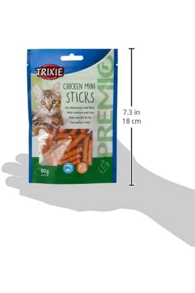 Trixie Premio Mini Sticks Cat Treats - 50G