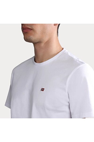 Napapijri Napapijri Salis white shirt for men