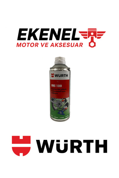 Würth HHS 100 Yüksek Performanslı Yağlayıcı Sprey | Kuru Zincir Yağlayıcı Sprey