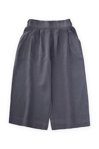 Cigit Pantaloni largi plisați 2-7 ani Antracit