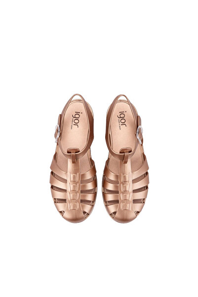 IGOR Biarritz Metal Kadın Sarı Sandalet KADIN SANDALET BB340