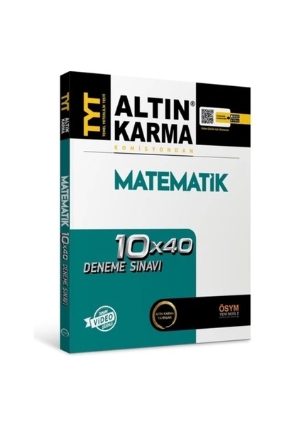 Altın Karma Yayınları Matematik Deneme Tyt