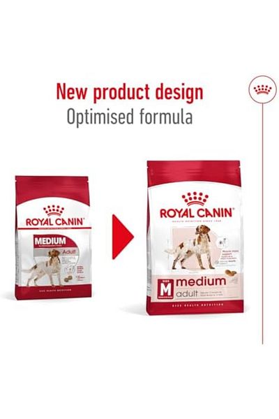 Royal Canin Medium Adult Dry Dog Food - 4KG