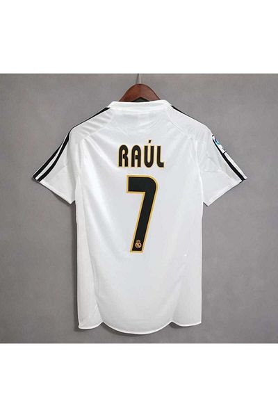 Lion Spor Raul Gonzalez 2004-05 Season R'Eal m'Adrid Home Retro Jersey