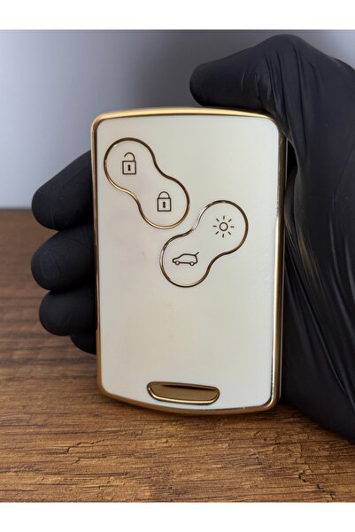 Mavi Keys Renault Megane 3, Fluence 3, Clio 4 Card Compatible 4 Button Silico...