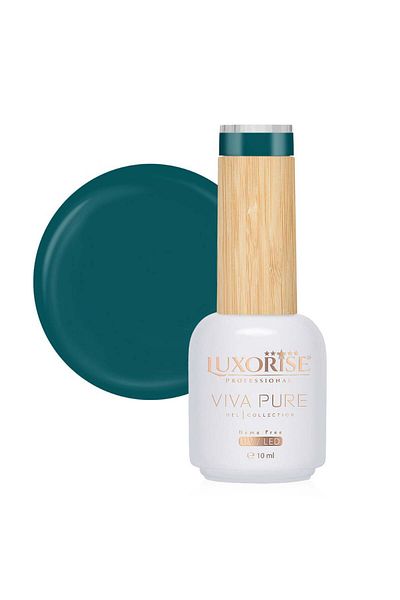 LUXORISE Oja semipermanentă Hema Free Viva Pure LUXORISE - Cosmic Sea 10ml