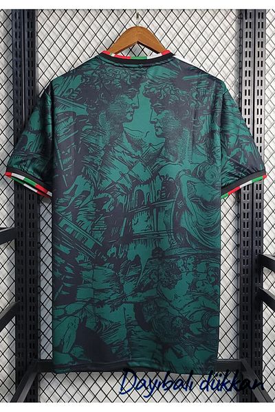 DAYIBALI DÜKKAN Dayibali Italy National Team 2023-24 Special Design Green Soccer Jersey
