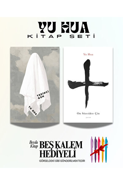 Jaguar Kitap Yedinci Gün - On Sözcükte Çin - Yu Hua (Yeni Kitap) - Kitap Seti...