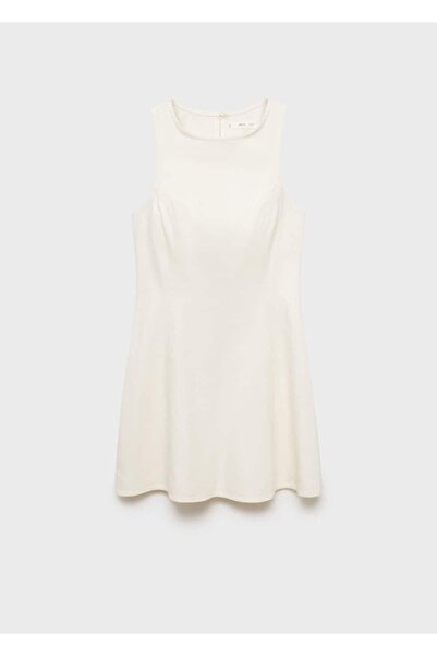 MANGO Woman Evaze denim elbise
