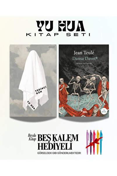 Jaguar Kitap Yedinci Gün - Dansa Davet - Yu Hua (Yeni Kitap) - Kitap Seti - B...