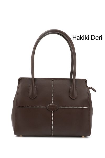 GÖNDERİ(R) Women / Girls Brown Antique Genuine Leather Hand and Shoulder Bag