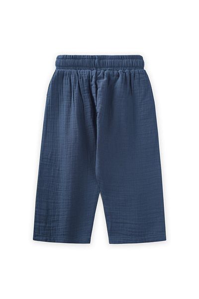 Cigit Muslin Pants 1-7 Years Dark Blue