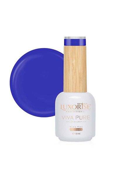 LUXORISE Oja semipermanentă Hema Free Viva Pure LUXORISE - Ultramarine Vibe 10ml