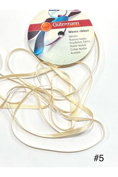karantuhafiye Satin Ribbon / 6 mm / 20 Meters