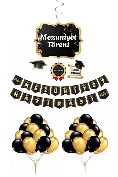 DÜVENCİ TİCARET زخارف حفلات التخرج، زخارف حفلات الاحتفال
