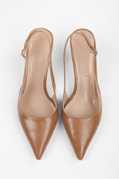 Shoeberry Women's Estelle Caramel Skin Stiletto