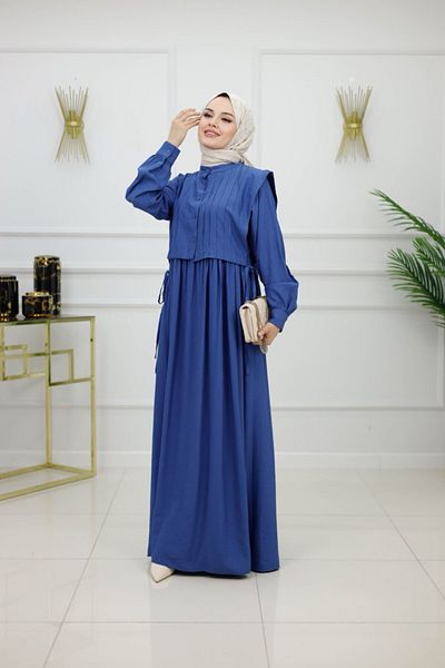 Enans Design Rochie Hijab pentru damă