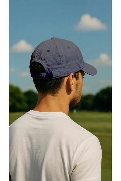 LAGRANZE Men's Parachute Fabric Micro Flat Hat